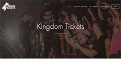 Desktop Screenshot of kingdomtickets.com